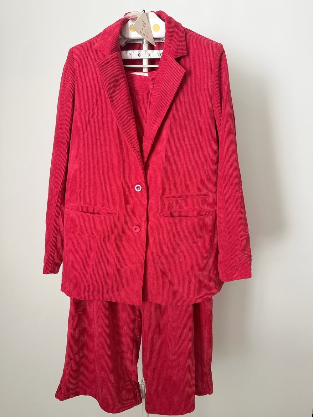 Lost + Wander Portia Corduroy Blazer and Pants set